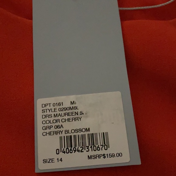 Antonio Melani Maureen Stretch Crepe Cap Sleeve Sheath Dress - Picture 12 of 13